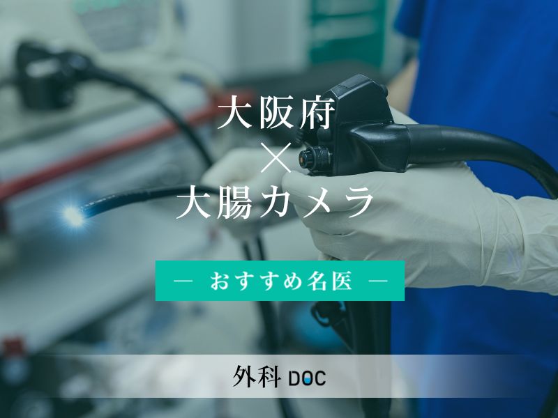 大阪府おすすめの大腸カメラの名医
